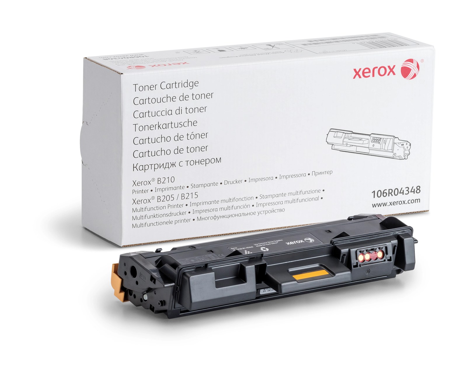 Xerox 106R04348, тонер-картридж на 3000 страниц
