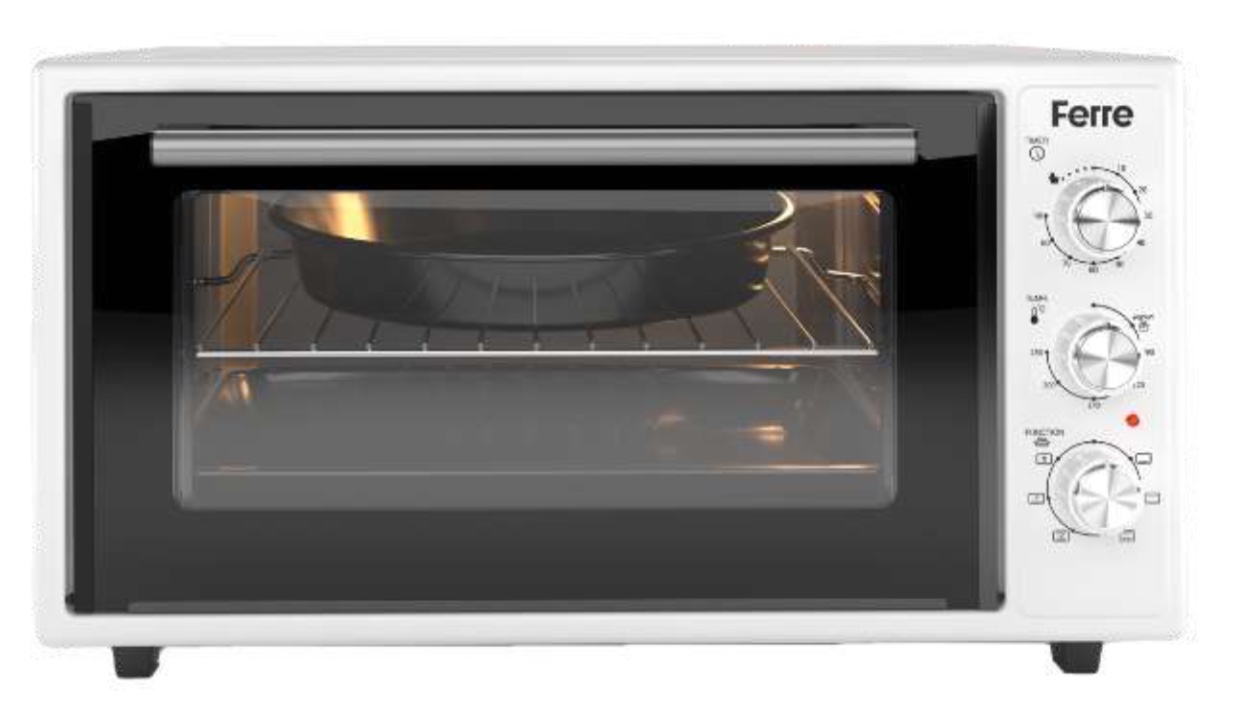 Ferre 45-630 Mini Fırın 45 Litre Beyaz