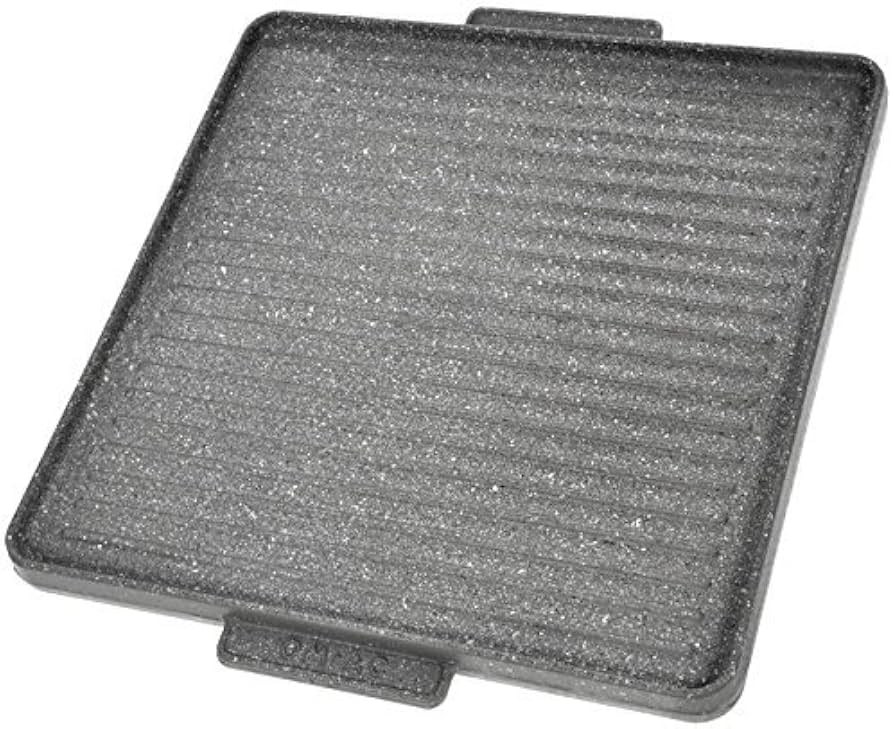 O.M.A.C. OMAC-610 30 x 30 cm Double-Sided Grill Pan