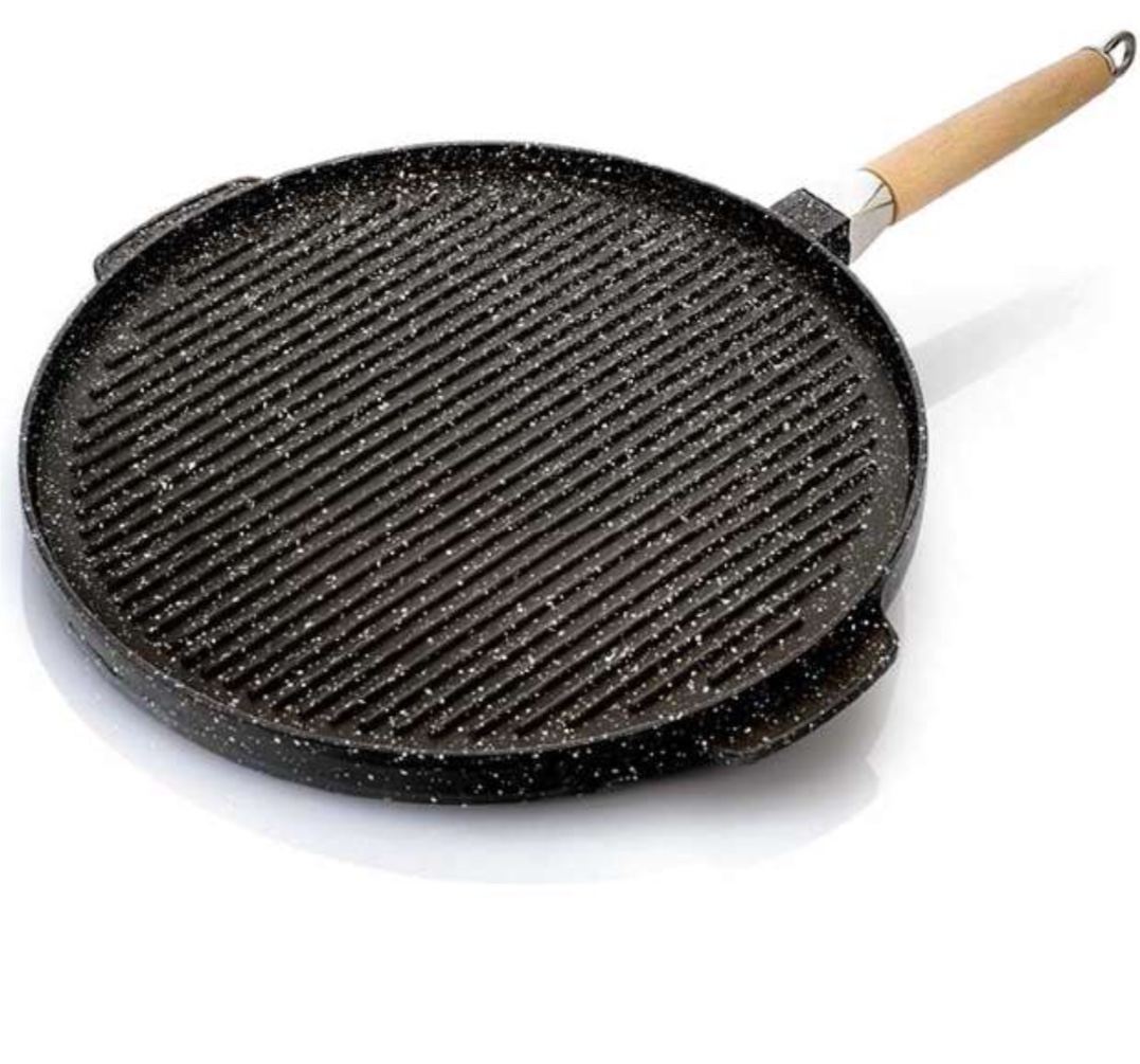 O.M.A.C. MARCHIGIANA 1 24 cm Yuvarlak Izgara Tavası