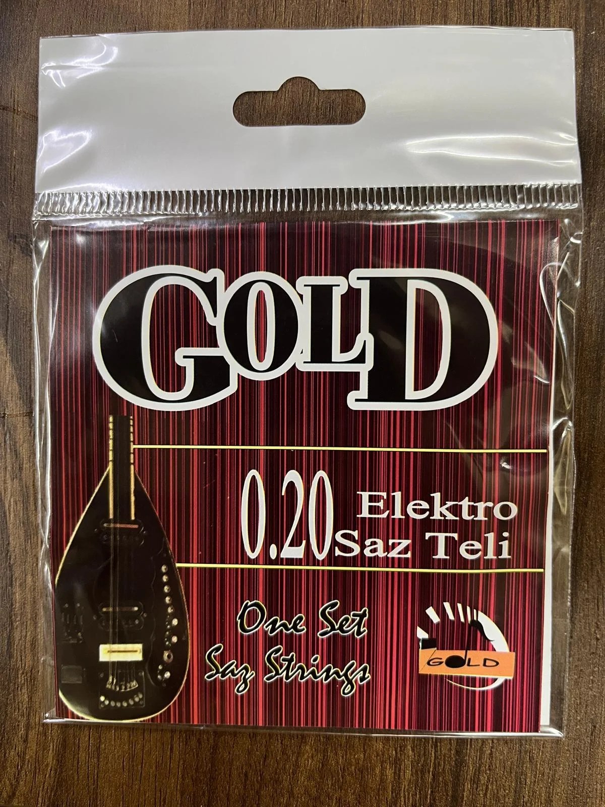 Gold Electro Saz String 0.20
