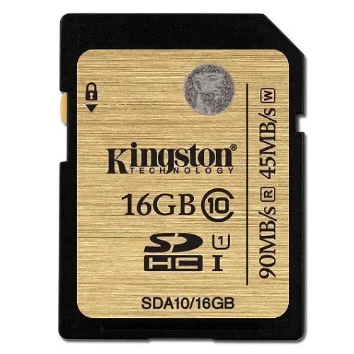 Kingston SDHC 16 GB Hafıza Kartı