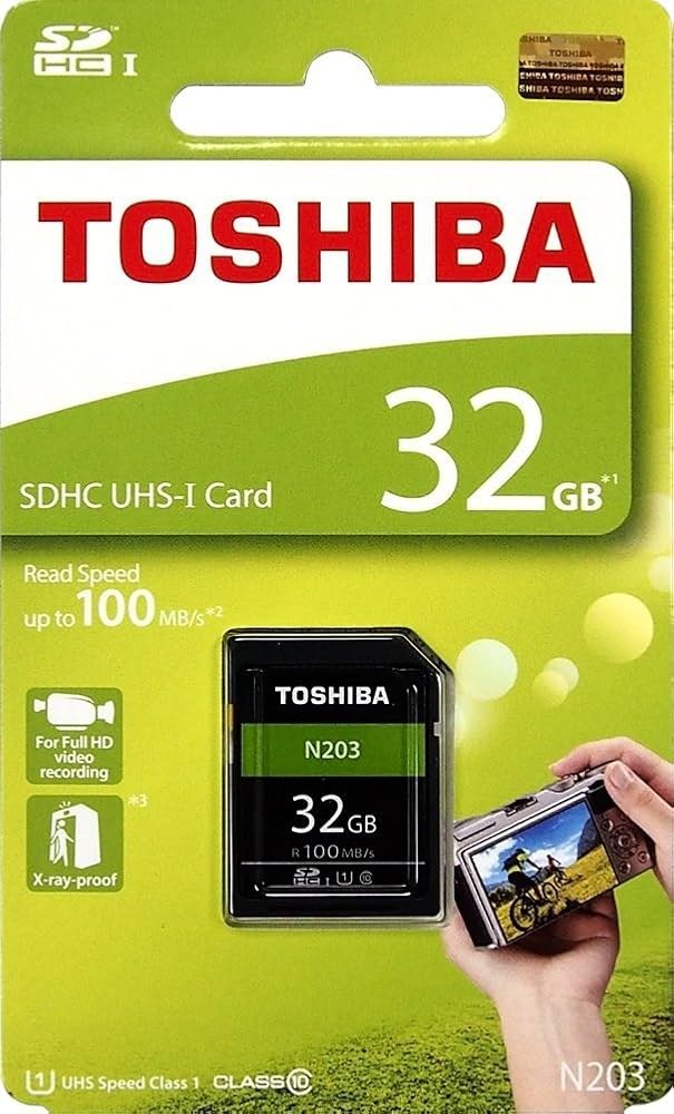 Toshiba SDHC 32 ГБ карта памяти