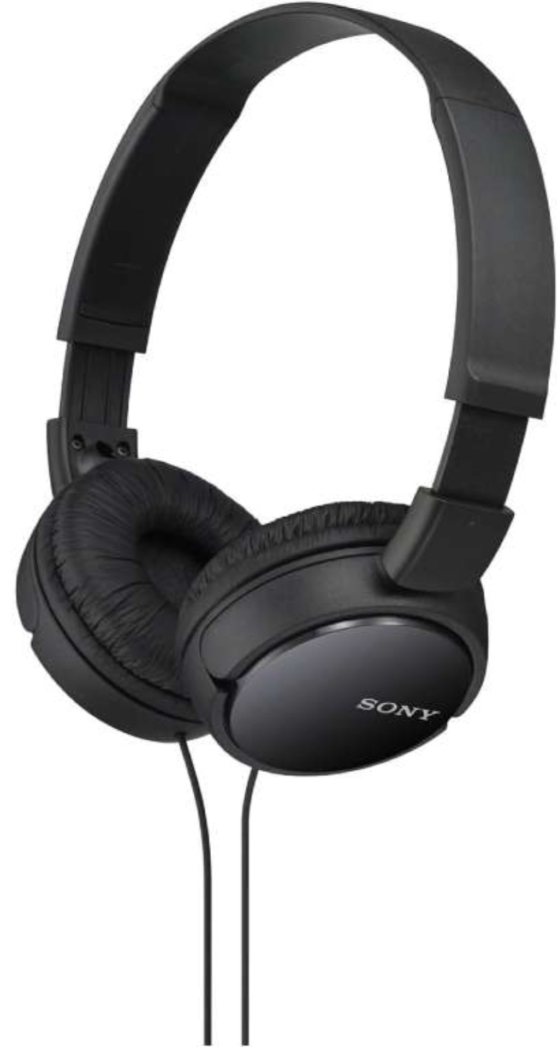 Sony MDR-ZX110AP Kulak Üstü Mikrofonlu Kulaklık Siyah