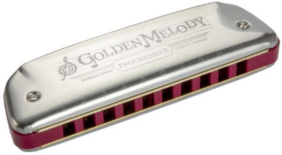 Hohner Golden Melody Gold Plated Mızıka C
