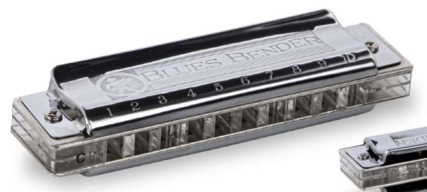 Hohner Blues Bender Şeffaf Mızıka C