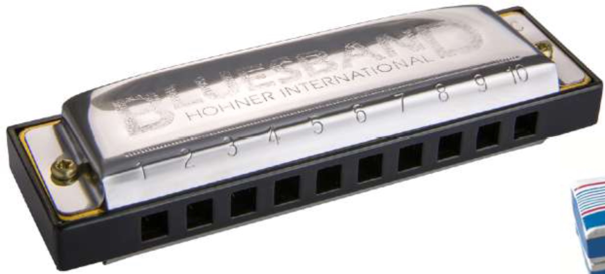 Hohner Blues Band Diyatonik Mızıka C Ton 10 Delik