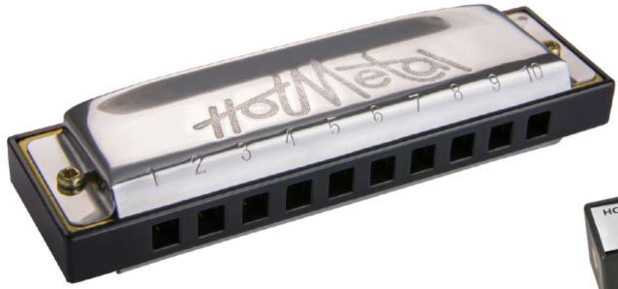 Hohner Hot Metal Diyatonik Mızıka C Ton 10 Delik