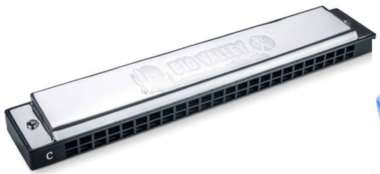 Hohner Big Valley Tremolo Mızıka C Ton 48 Delik