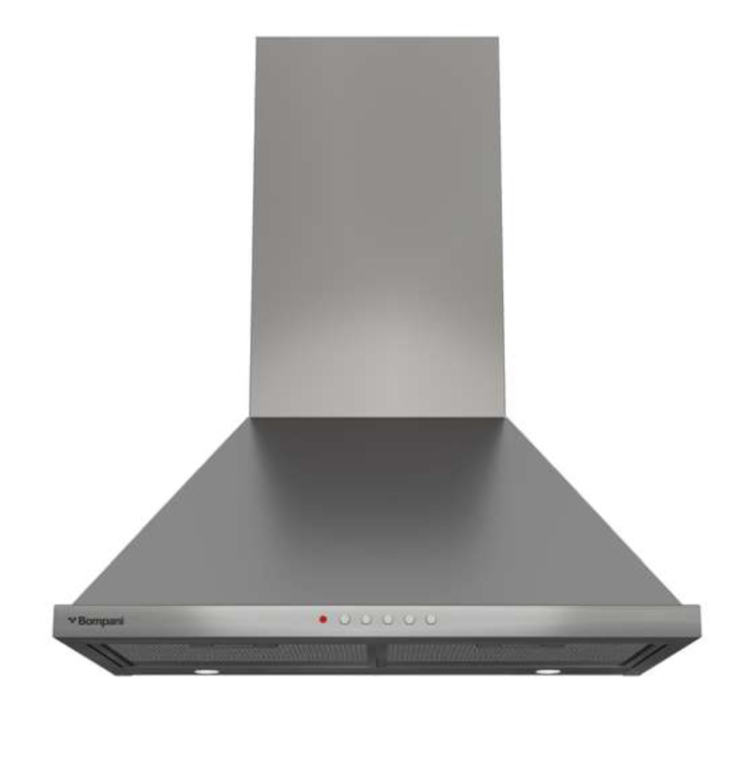 Bompani Cappa Italia 60 cm Inox Davlumbaz