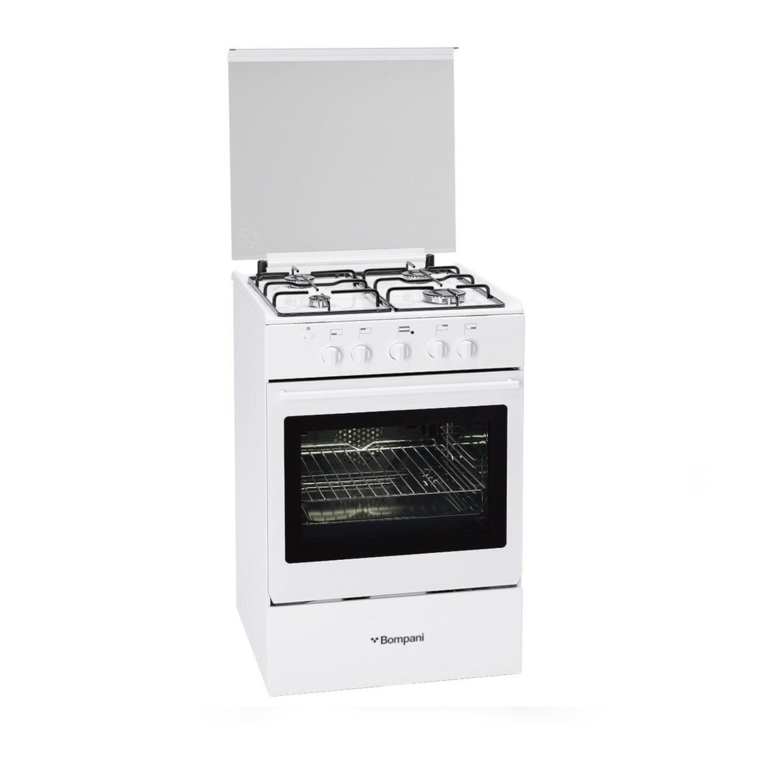 Bompani BO 710 XG DIVA Series 55 cm White Gas Cooker