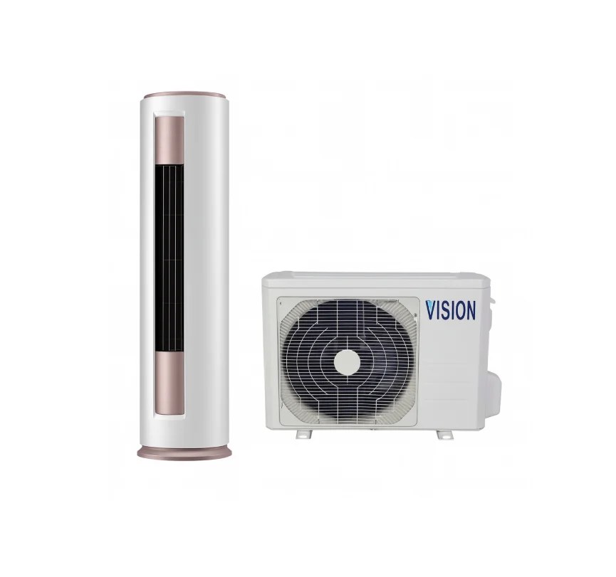 INVERTER VISION 24000 BTU INVERTER SALON TİPİ KLİMA LED EKRAN VSN- FLRSTAND24INV- QUATTRO (MONOFAZ) (BAKIR Şık Tasarım BORU CİHAZ İÇERİSİNDE Eco, Turbo YOKTUR.)