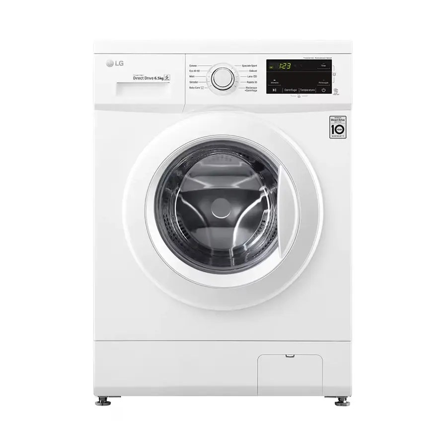 LG F2J3WN3WE 6.5 kg Washing Machine, White