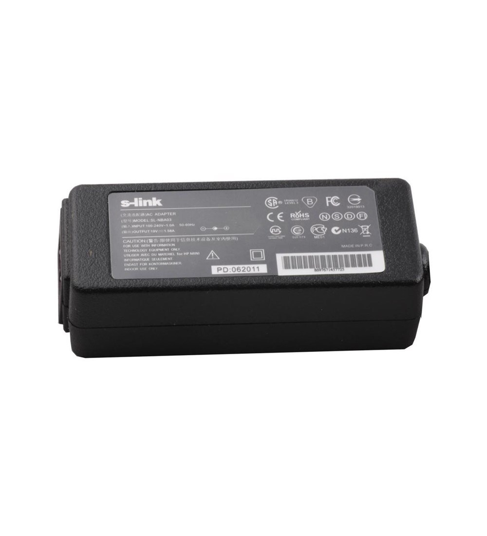 S-Link SL-NBA03 30W 19V 1.58A 4.8*1.7 HP N Adaptör
