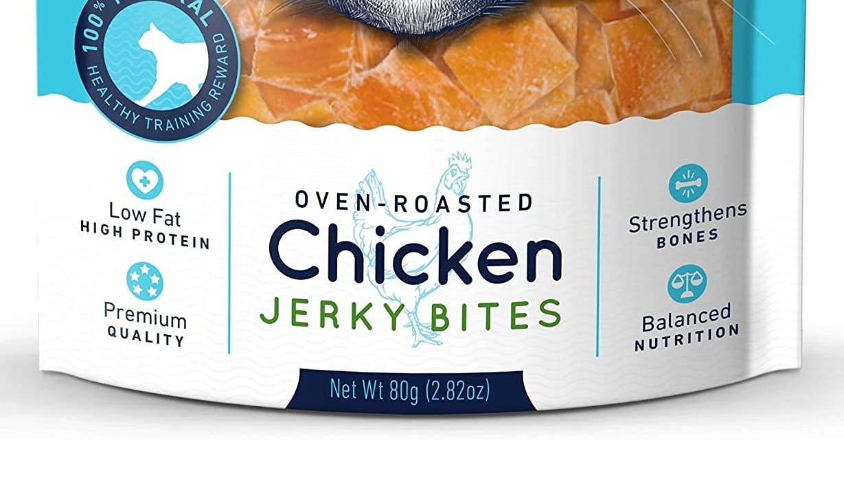 Wanpy Chicken Jerky Bites 80 gr