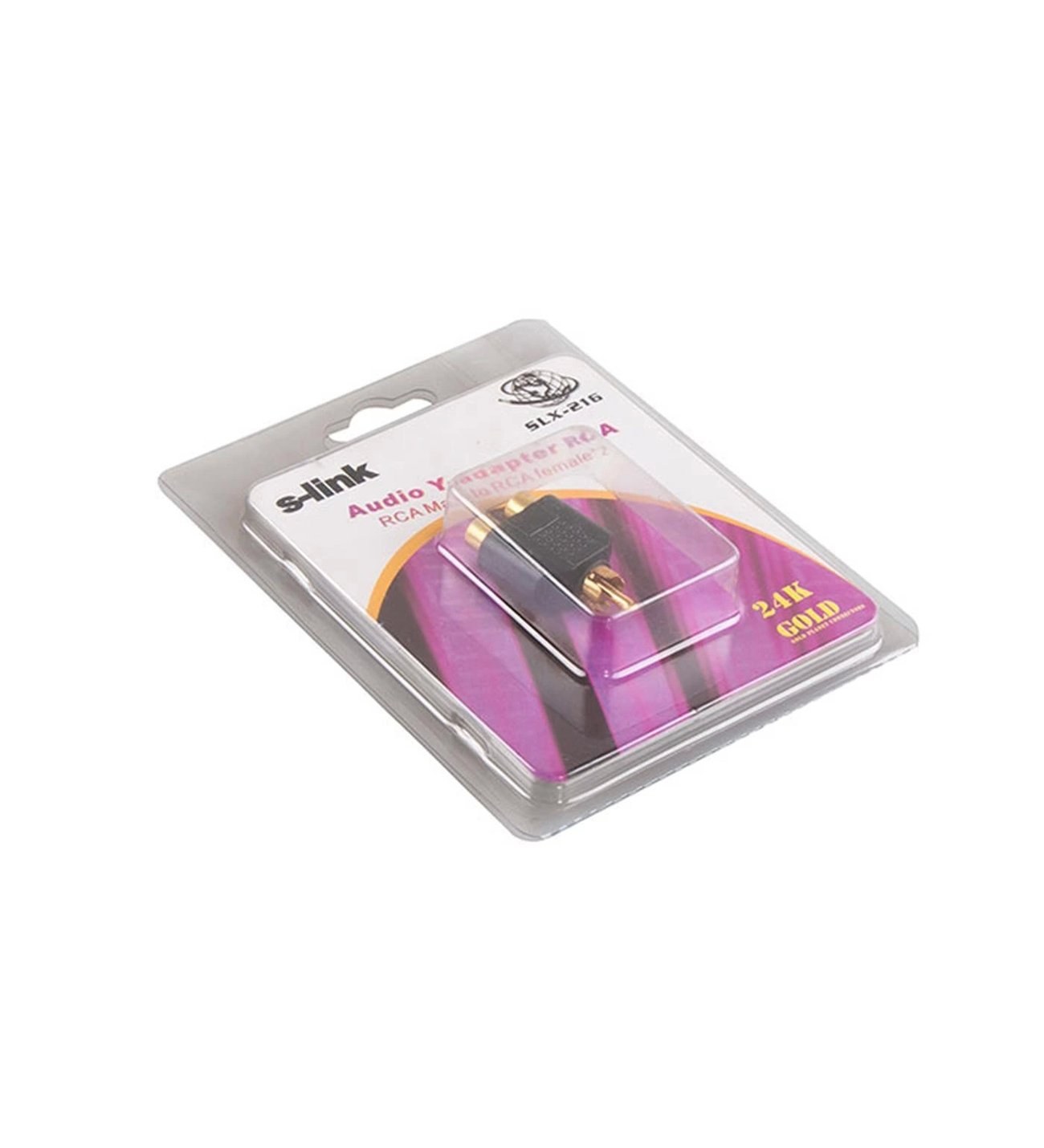 S-link SLX-216 Audio Y- Adapter RCA Çevirici