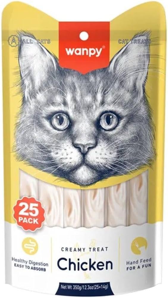 Wanpy Chicken Cat Treat 14 g x 25