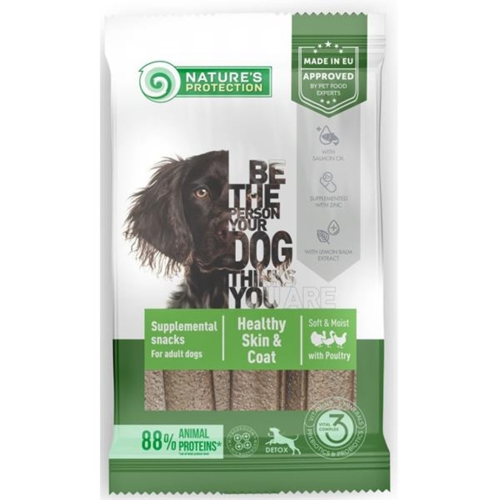 Nature’s Protection Healthy Skin & Coat with Poultry Pet Treat