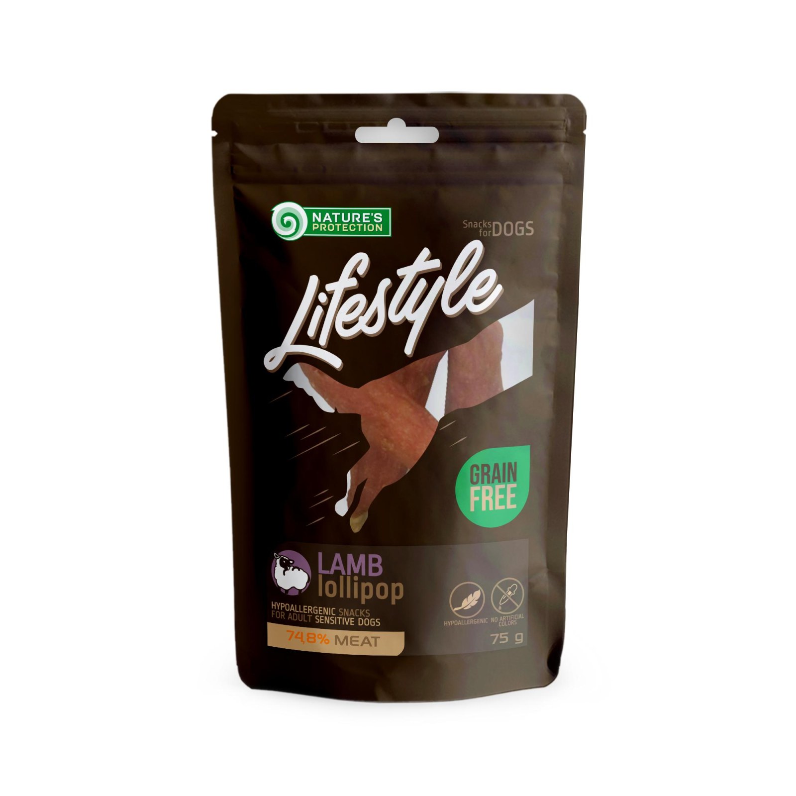 Nature's Protection Lifestyle snack for dogs lamb lollipop