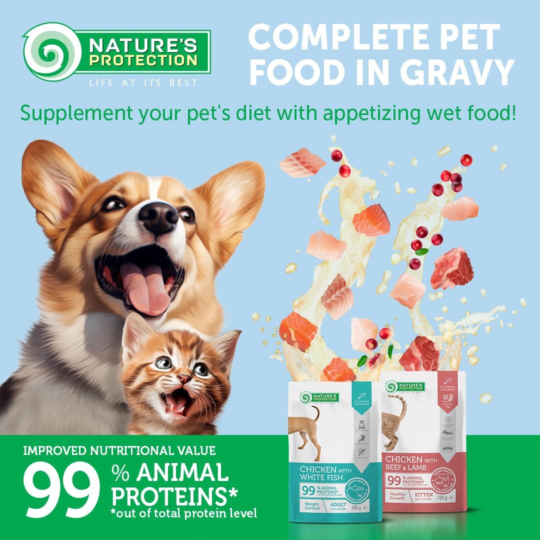 Nature's Protection Prime Weight Control Chicken and White Fish Pet Food