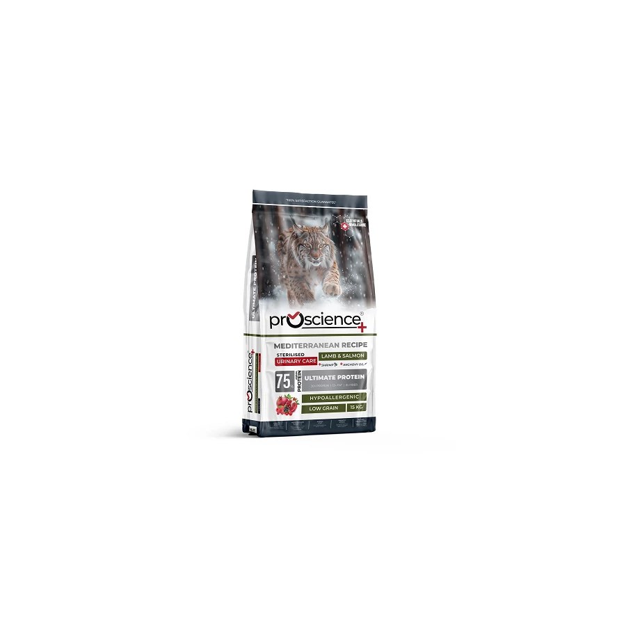Sterilised Cat Lamb & Salmon 15 kg
