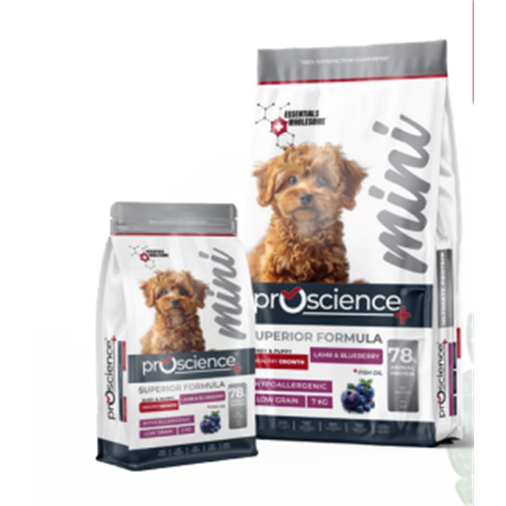 ProScience Mini Puppy Kuzu ve Yaban Mersinli Kuru Köpek Maması 7 kg