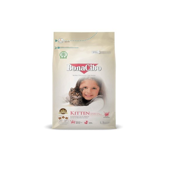 KİTTEN (Chicken&Rice with Anchovy) 15 kg