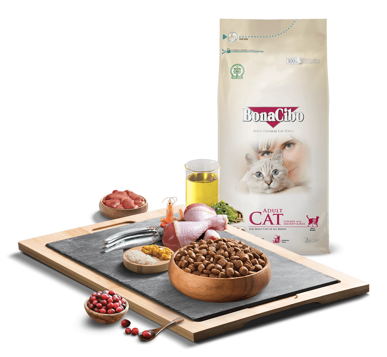 ADULT CAT (Chicken&Rice with Anchovy) 15 kg