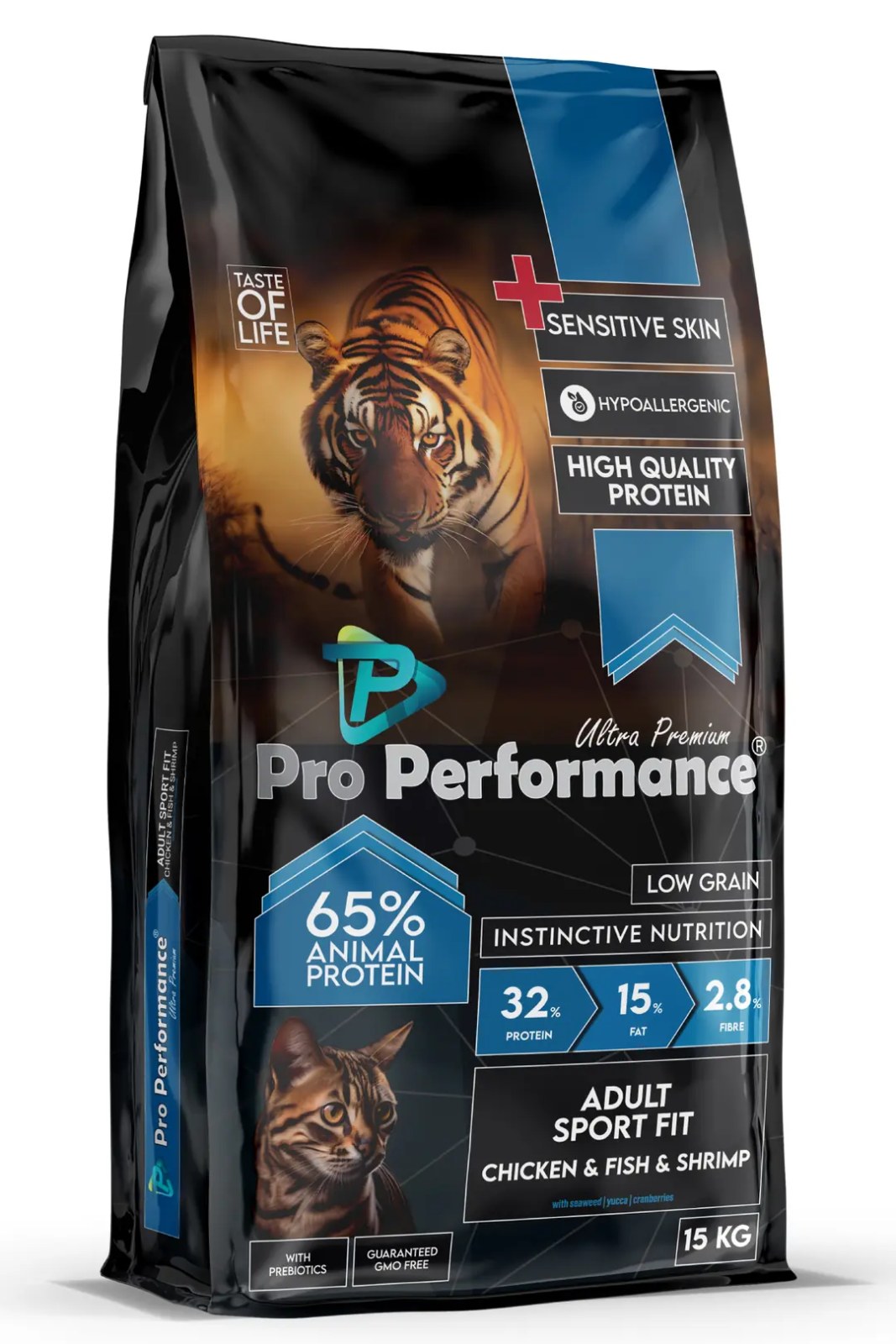 Sport Adult Yetişkin Kedi Maması 15 kg Tavuk Balık Karides