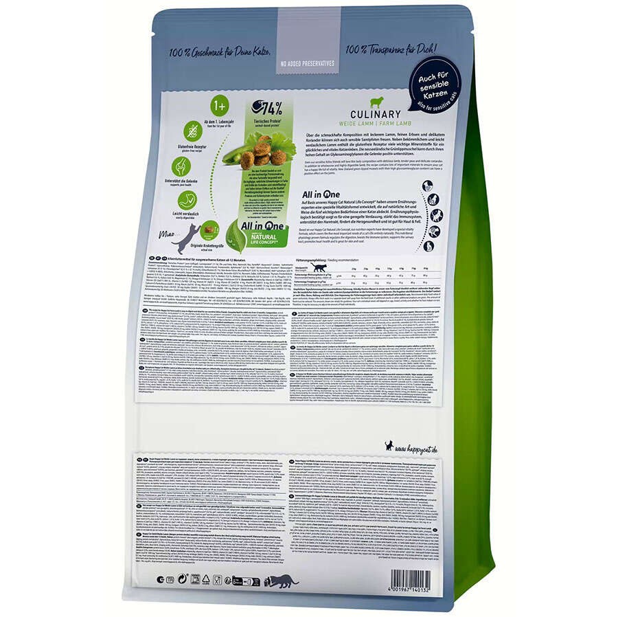 Culinary Weide Lamb Cat Food