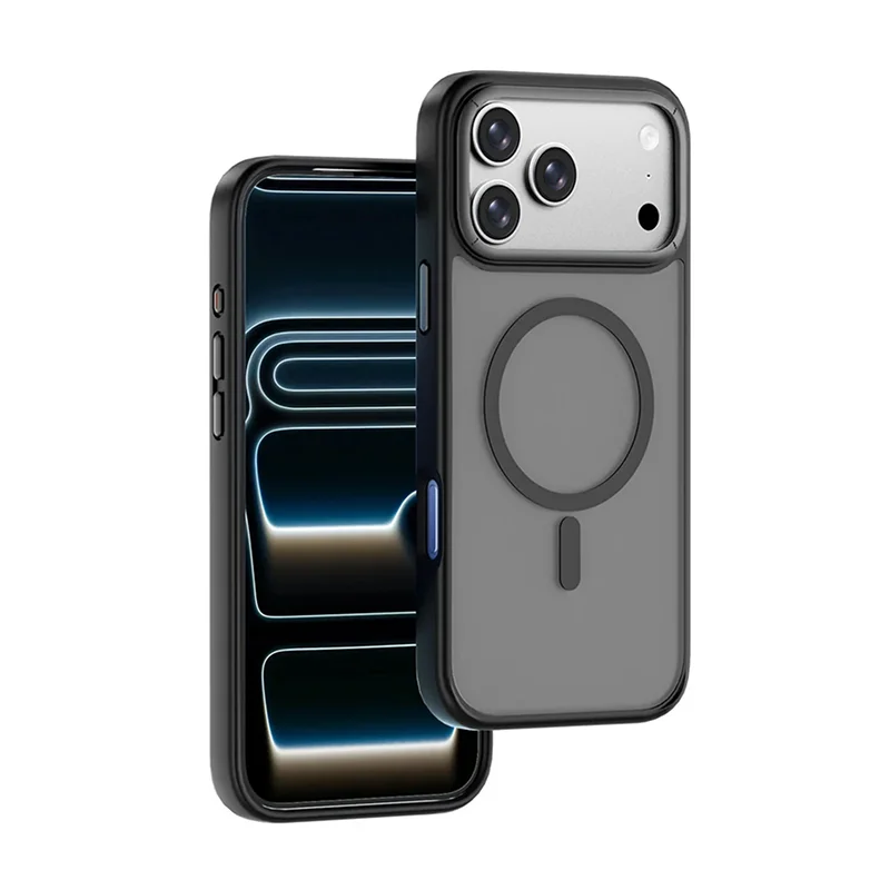 Чехол Wiwu ArmorPro MagSafe для iPhone 17/18 Pro Max — чёрный