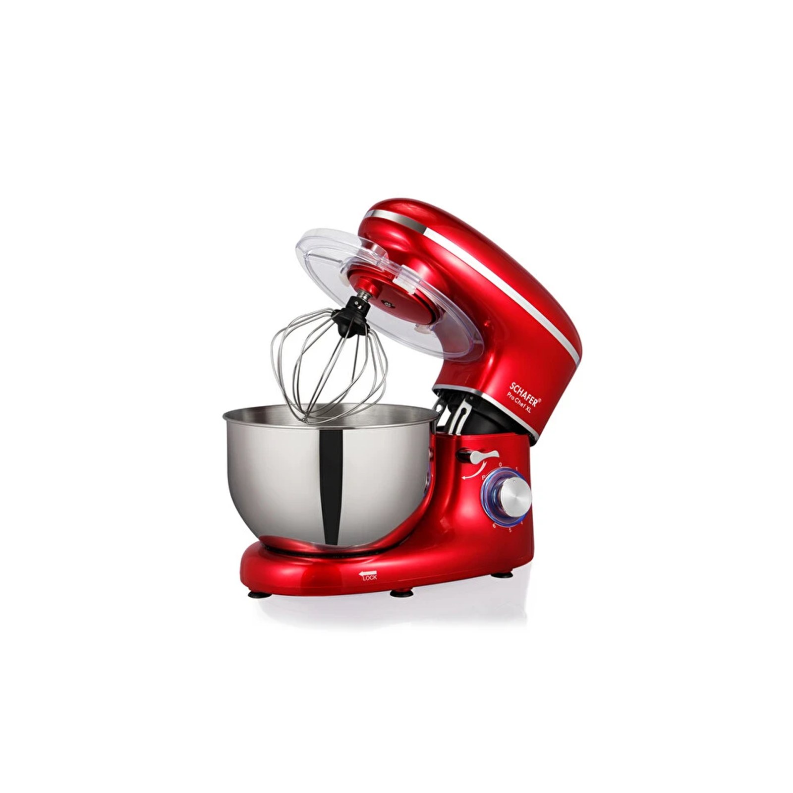 Schafer Prochef XL Stand Mikser 5 L 6 Parça Kırmızı