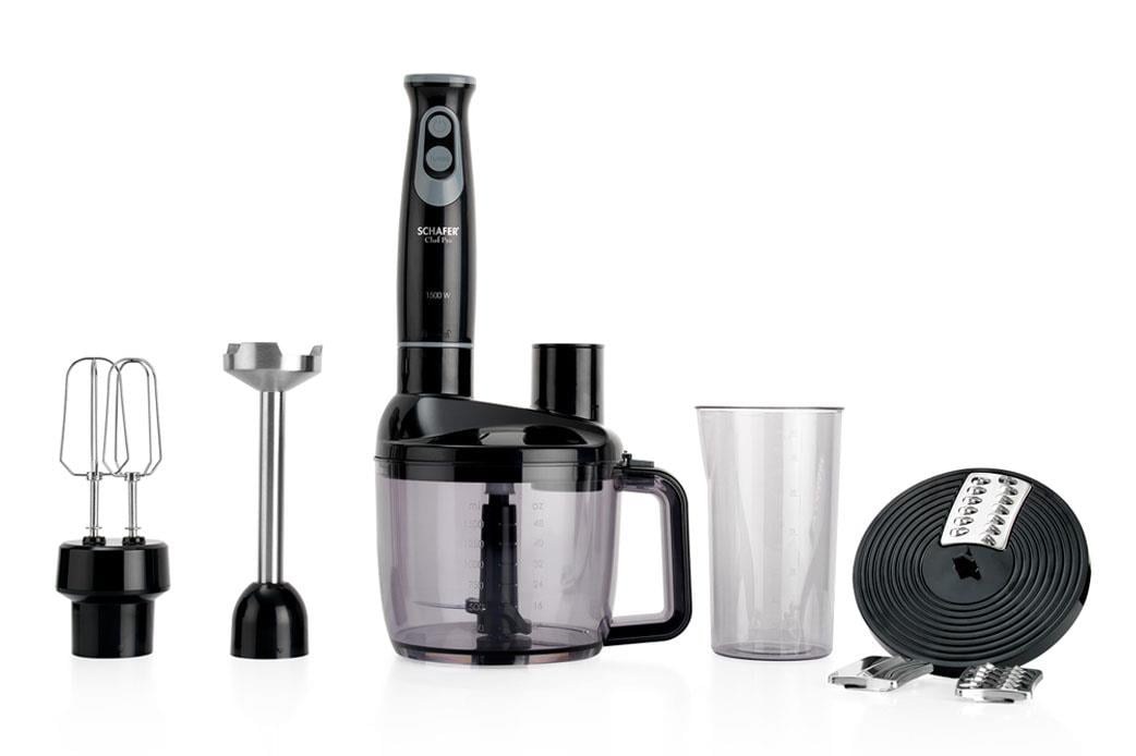 Schafer Meister Multi Blender Set 17-Piece Black