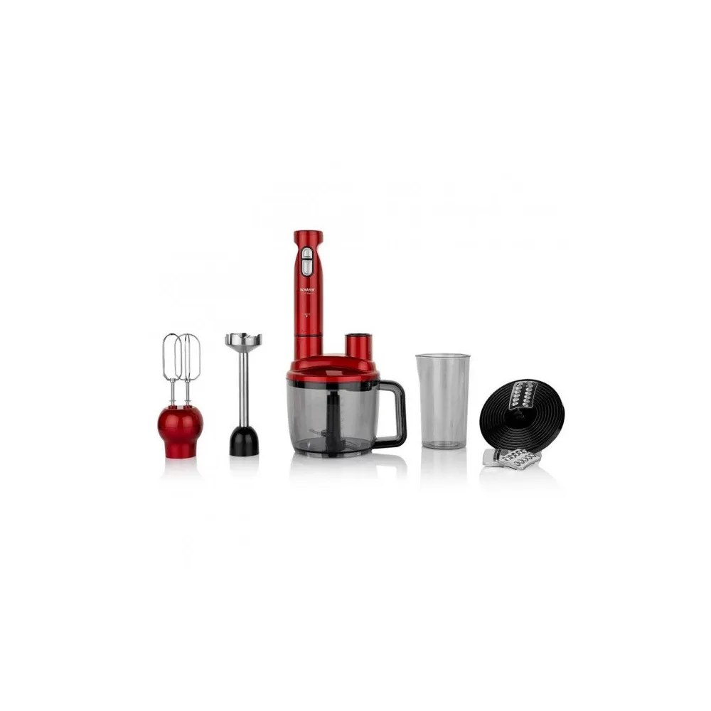 Schafer Chef Blend Mega Blender Set, Red