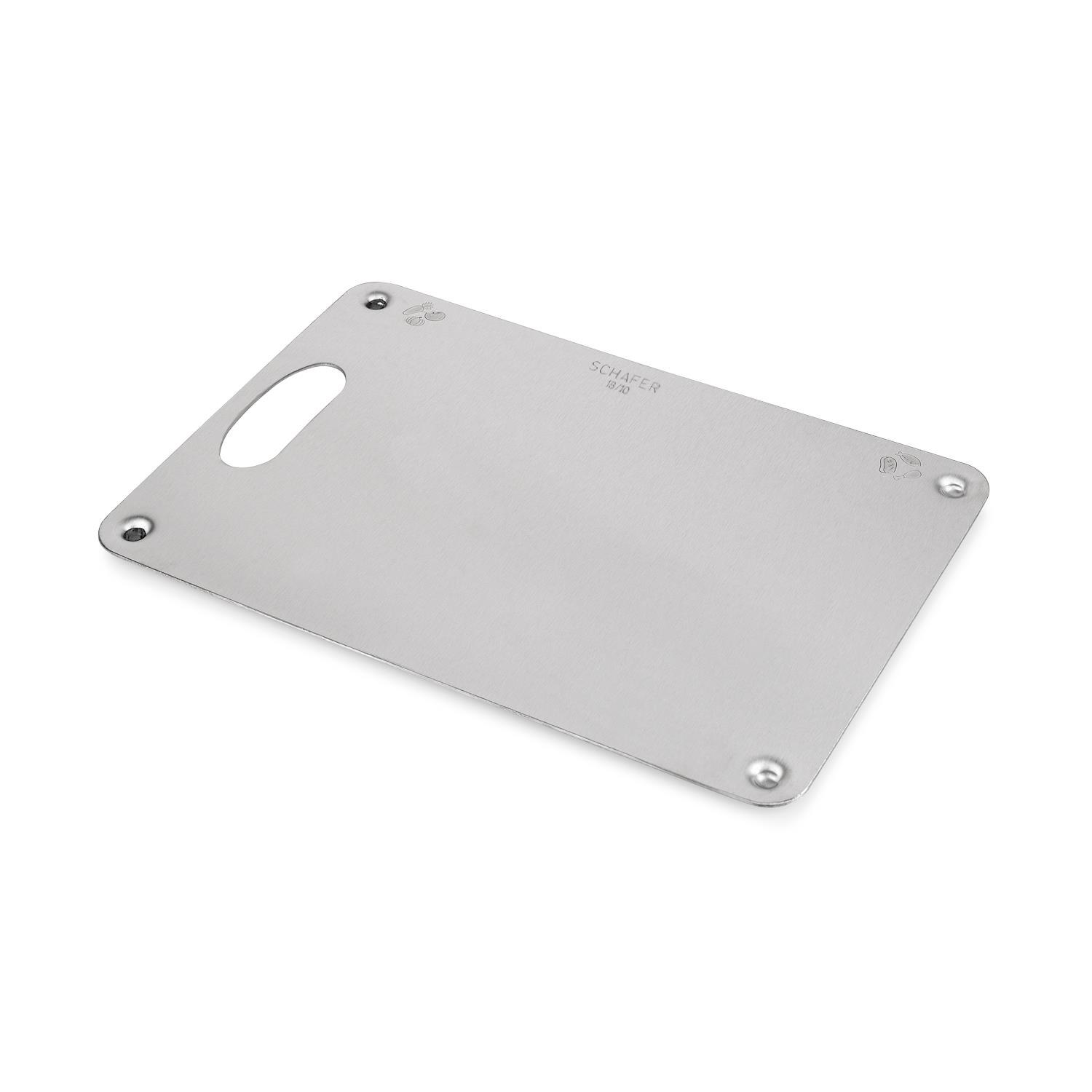 Schafer Gurme Kesme ve Sunum Panosu 1 Parça Inox