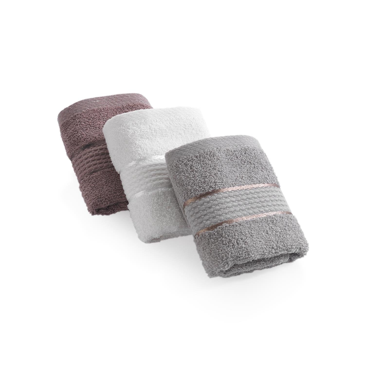 Schafer Lena 3-Piece Towel Set 30x50 cm Assortment 02