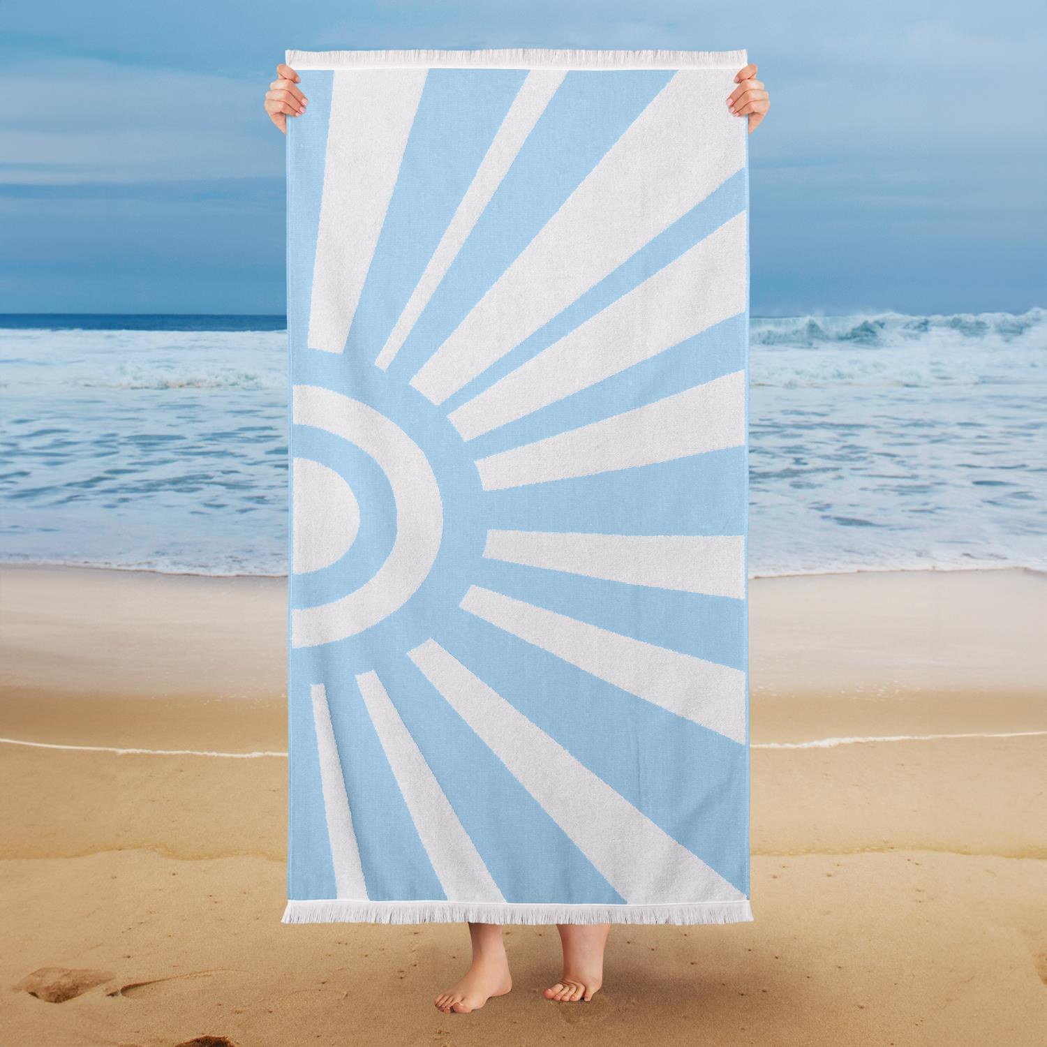 Schafer Home Sun Plaj Havlusu 75x150 cm İndigo