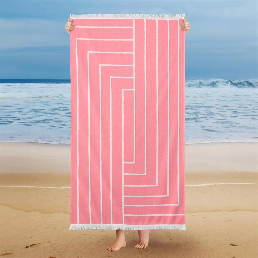 Schafer Home Sue Plaj Havlusu 75x150 cm Pembe