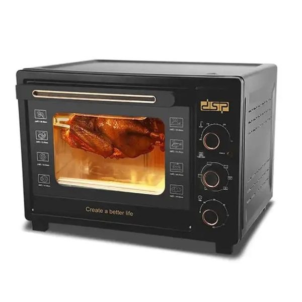 DSP Professional DSP-KT50B Turbo Mini Oven 50 L 1800 W Black