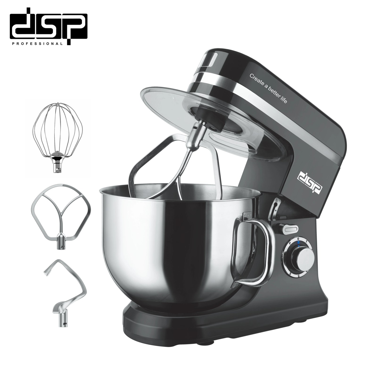 DSP KM3078 Stand Mikser 12 L 1800 W