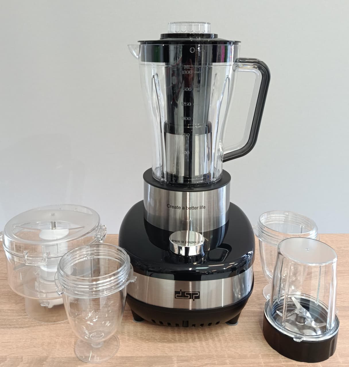 DSP Professional DSP-KJ2177U 6-in-1 Hand Blender Set 800 W