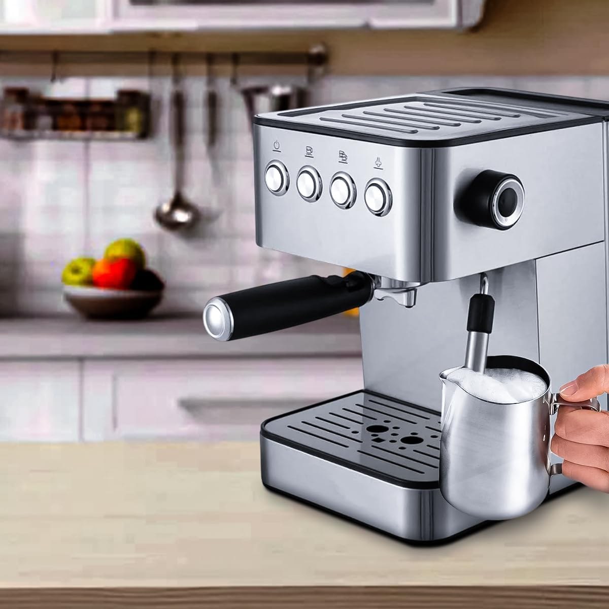 DSP Professional DSP-KA3090 Espresso Coffee Machine, 1.8 L, 850 W