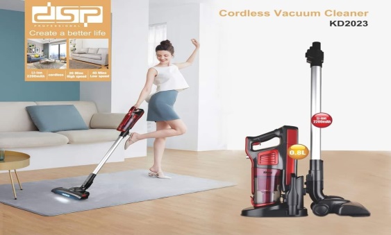 DSP KD2023 Dikey Şarjlı Süpürge 27 V 120 W