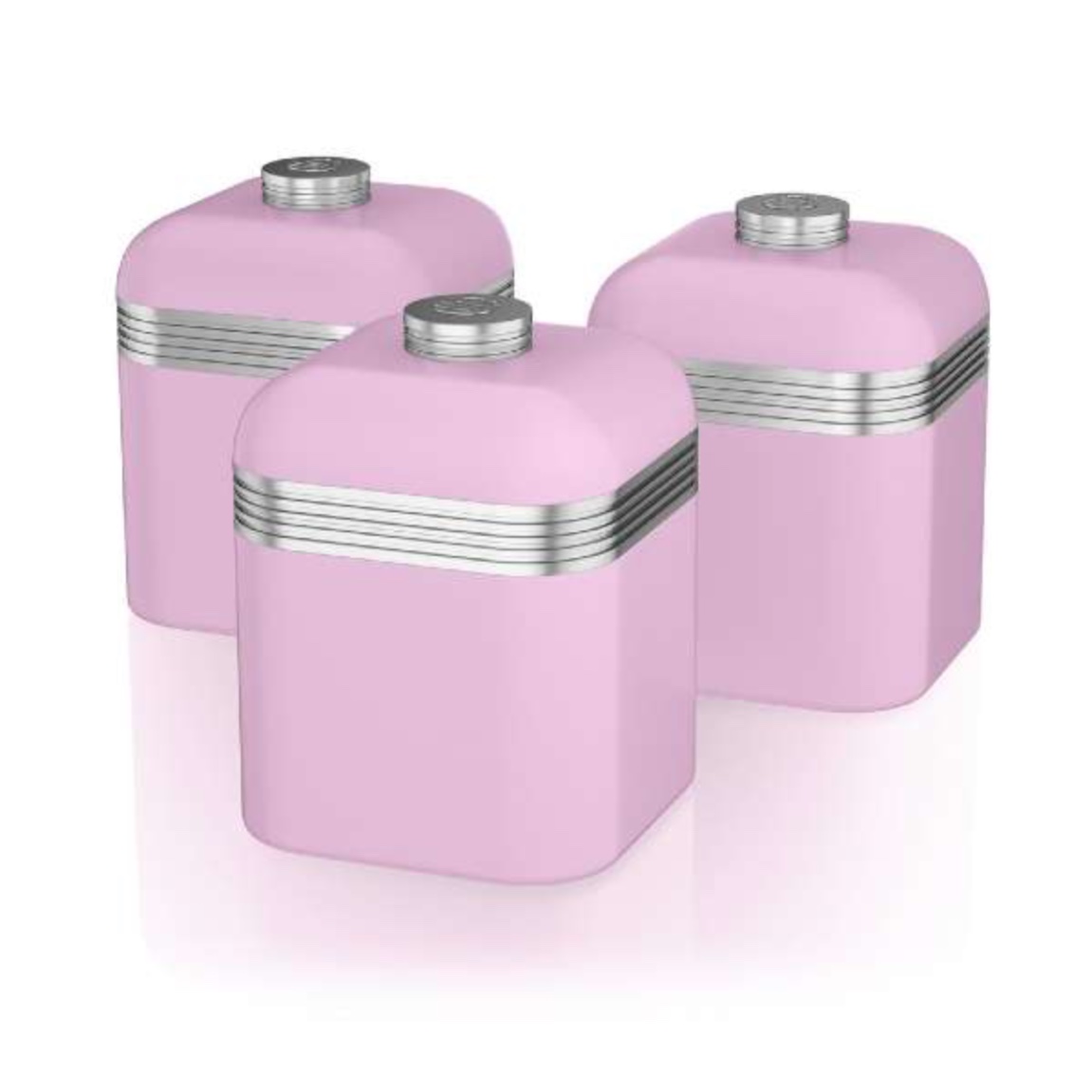 Swan Retro Canister Set of 3 SWKA1020, 1 L each