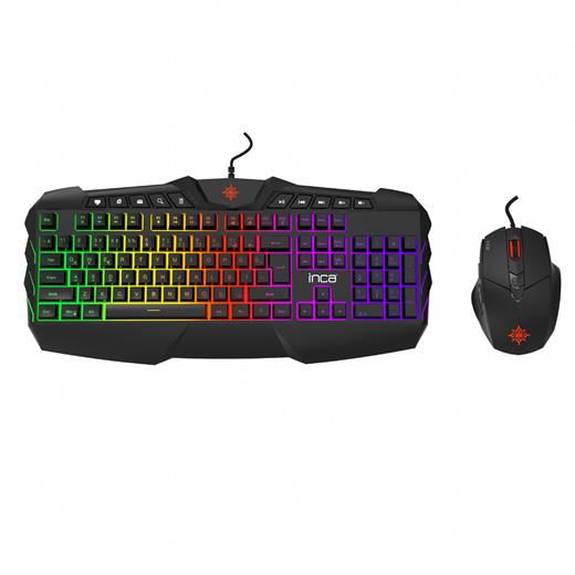 INCA IKG-310 RGB LED GAMING KLAVYE/MOUSE