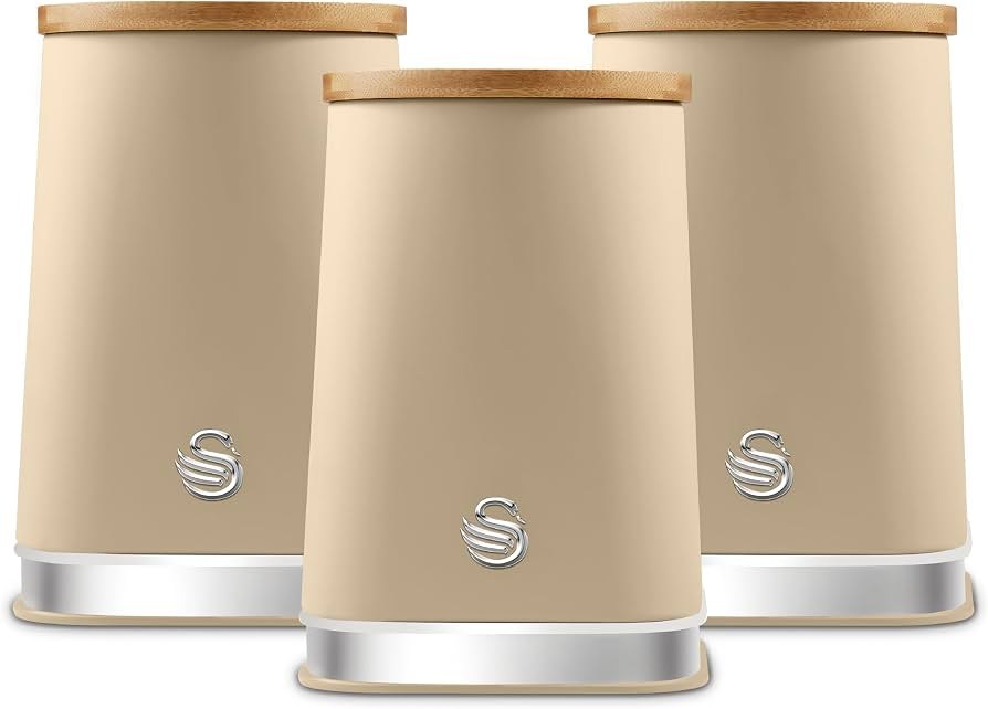Swan Nordic SWKA18524 3'lü Saklama Kabı Seti 1,3 L