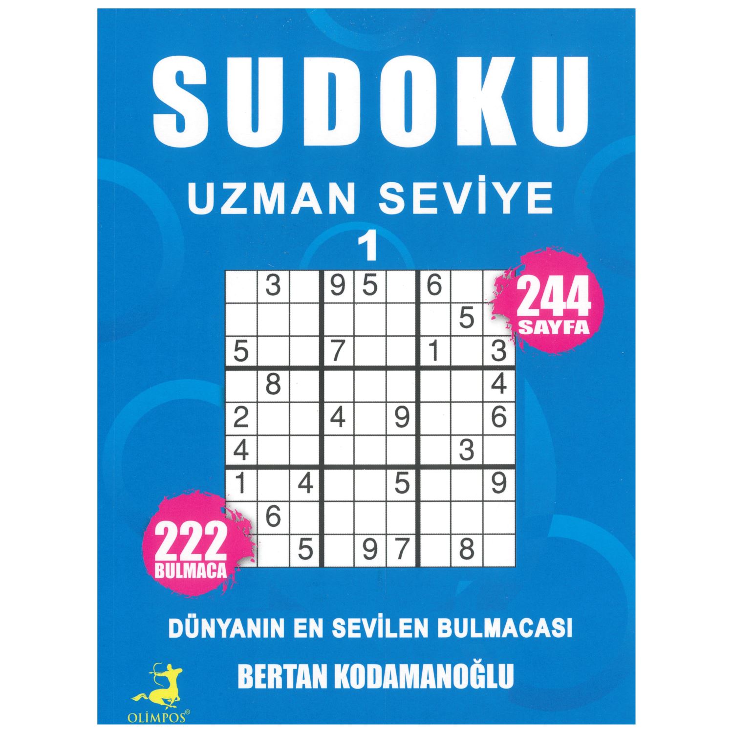 Olimpos Yayınları Sudoku Uzman Seviye 1 244 Sayfa Sudoku Kitabı