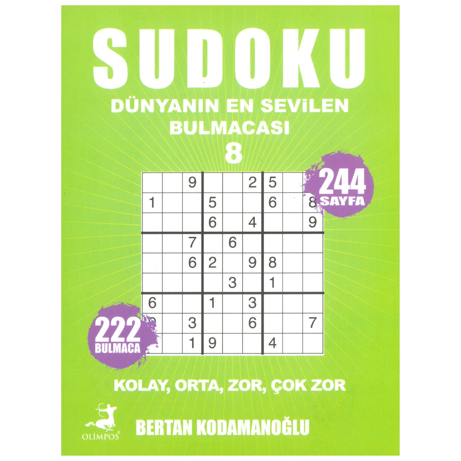 Olimpos Yayınları Sudoku The World's Favourite Puzzle 8