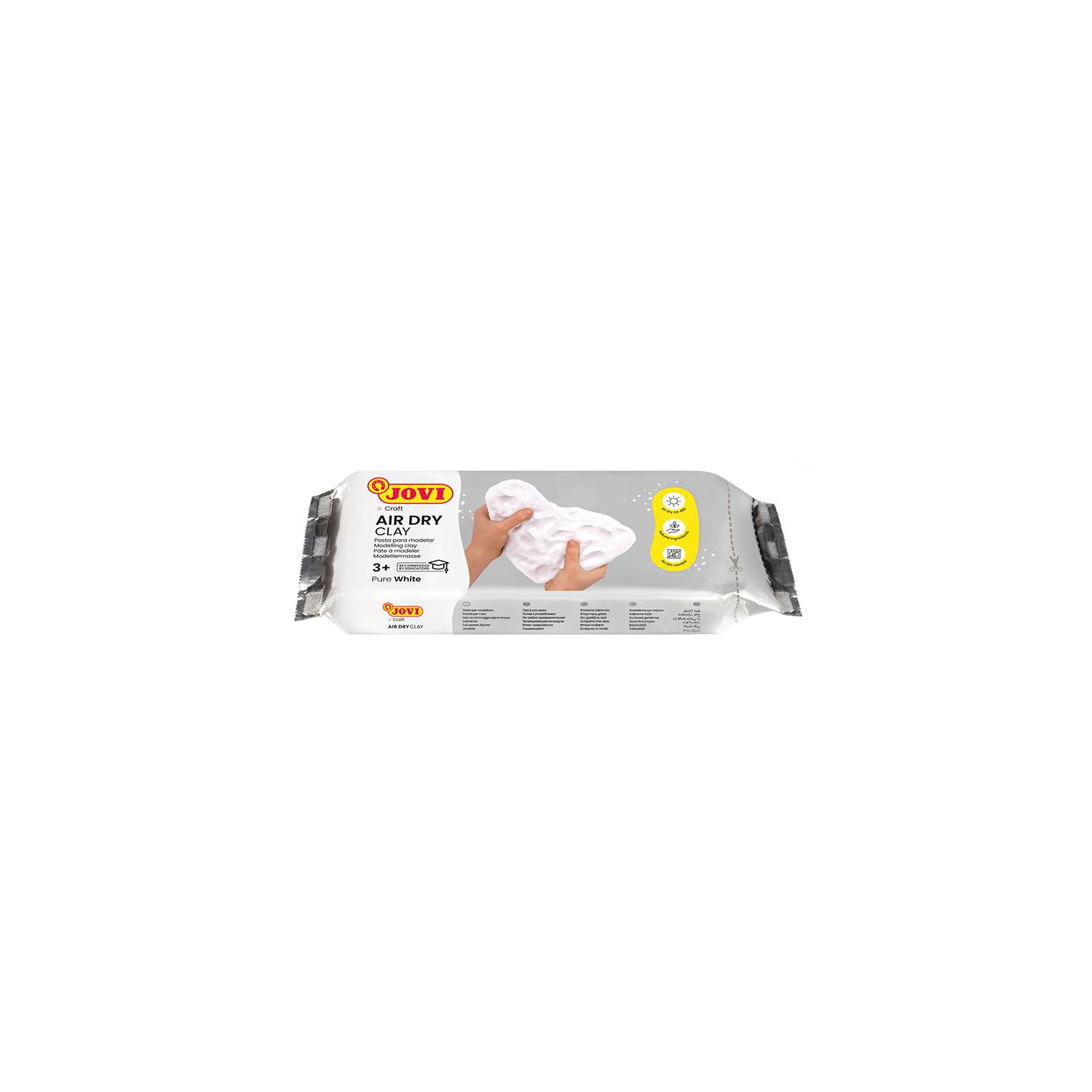 Jovi White Ceramic Modelling Clay 250 g