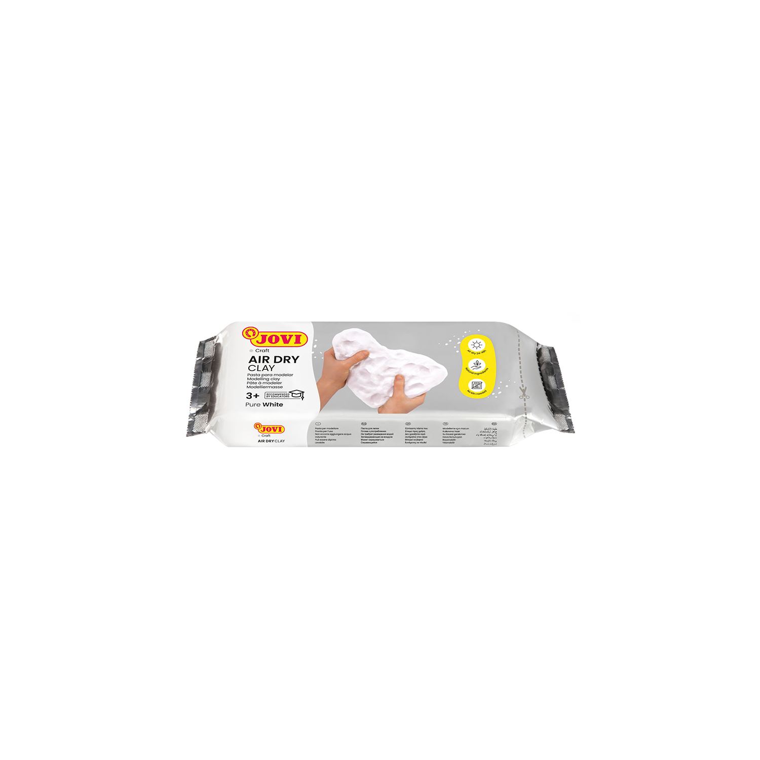Jovi 85 White Ceramic Modelling Clay, 500 g